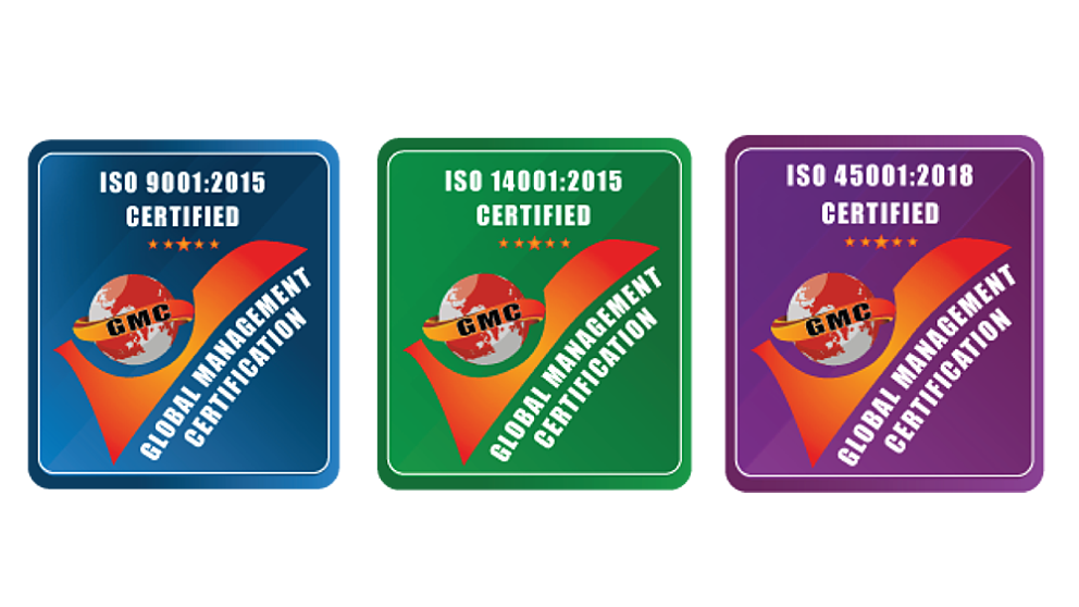 Certified to International Standards